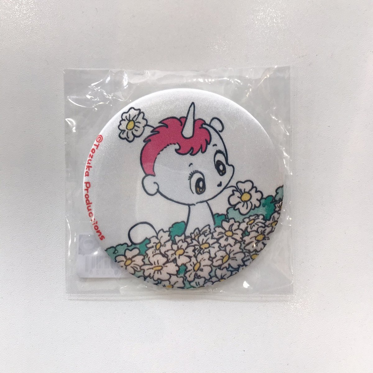 uni ユニ　白河いおり　缶バッジ ユニコ 布製缶バッジ 直径75mm | tokyo atom shop's STORE