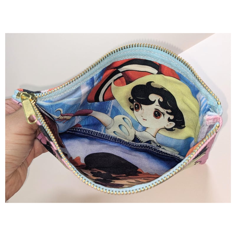 Princess Knightフラットポーチ | tokyo atom shop's STORE Princess Knightフラットポーチ | tokyo atom shop's STORE