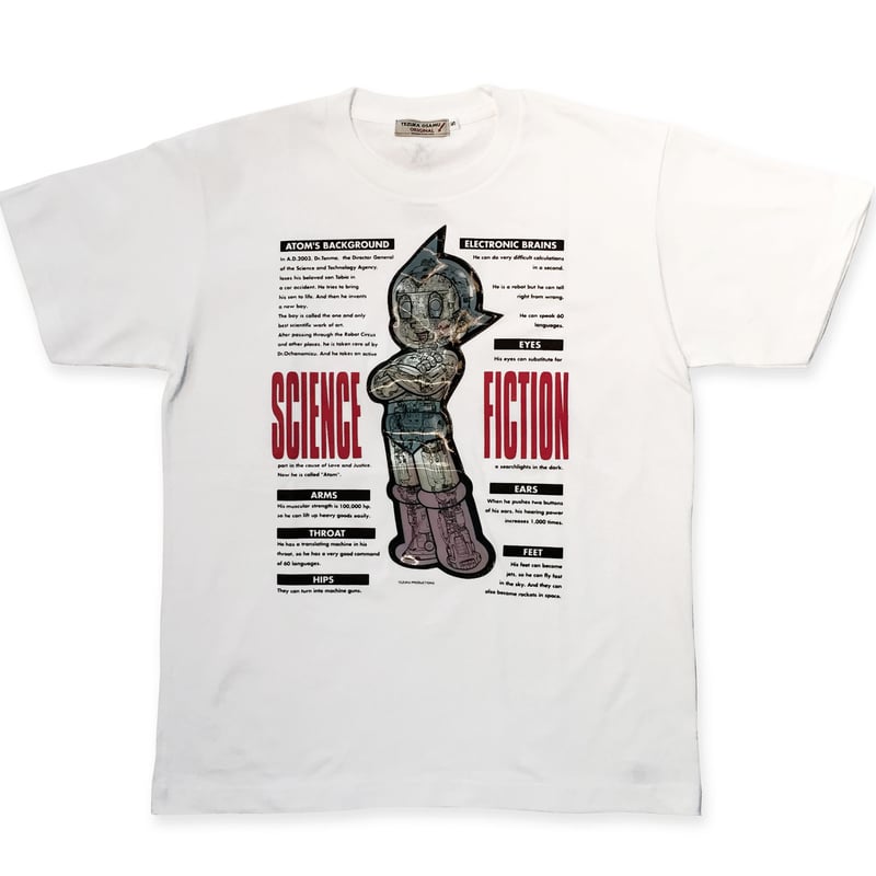 鉄腕アトム Tシャツ メカ2003【白】 | tokyo atom shop's STORE