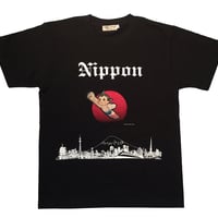 鉄腕アトム Tシャツ Nippon【黒】