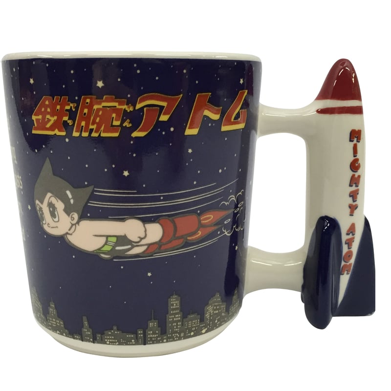 鉄腕アトム マグカップ(夜空・ロケットハンドル) | tokyo atom shop's