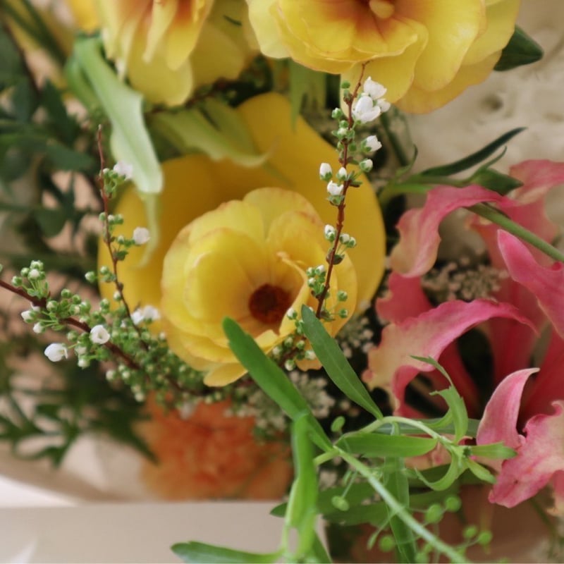 NU茶屋町店頭お渡し Fresh bouquet ￥3350 】 | boisdegui et