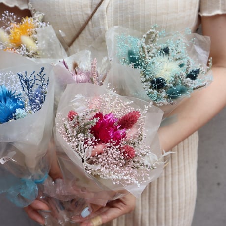 【NU茶屋町店頭お渡し】Dry flower bouquet ￥3,680