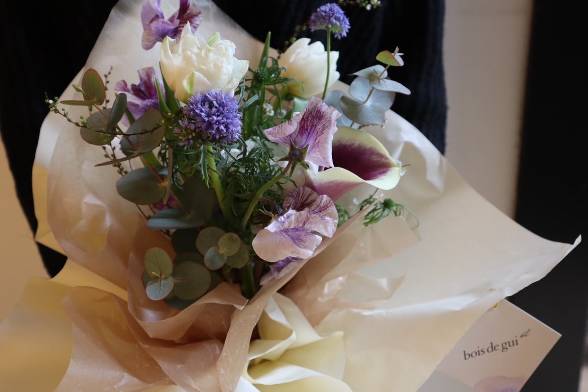 NU茶屋町店頭お渡し Fresh bouquet ￥3350 】 | boisdegui et