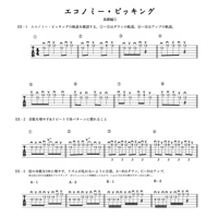 X(ex.Twitter)連動　リードギターEX【エコノミー・ピッキング基礎編①】