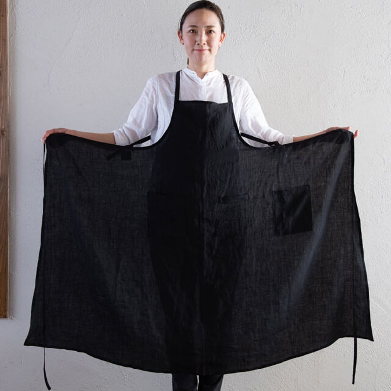 EKARAオリジナル国産リネンのエプロン | 畑の中のレストランEKARA