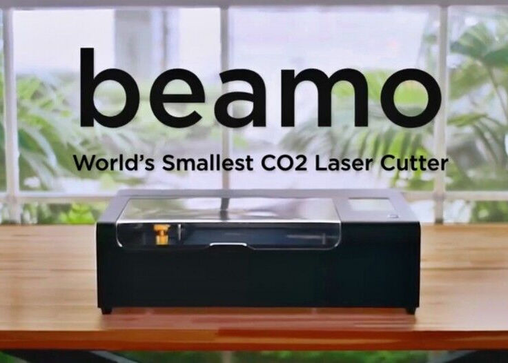 新品　定価330,000円　beamo 30W　世界最小　レーザー加工機シナベニア