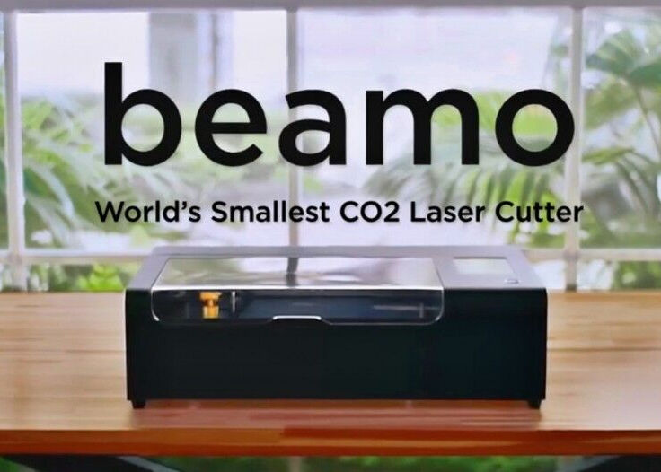 定価262,900円　beamo 30W　世界最小卓上型CO2　レーザーカッター beamo 30W 世界最小の卓上型CO2 レーザーカッター レーザー加工機