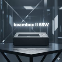 Beambox II　55W　小規模なスモールビジネスに使える　レーザーカッター　レーザー加工機