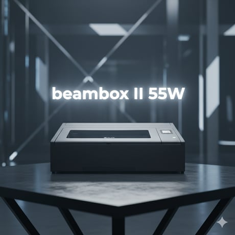 Beambox II　55W　小規模なスモールビジネスに使える　レーザーカッター　レーザー加工機