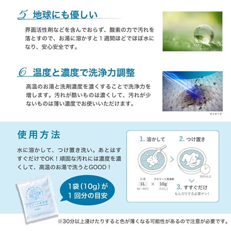 【大容量サイズ】アスリート洗浄剤 　1kg