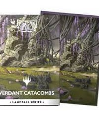(TDC)ドラゴンシールド：マットデュアルアート：ランドフォールシリーズ「Verdant Catacombs」