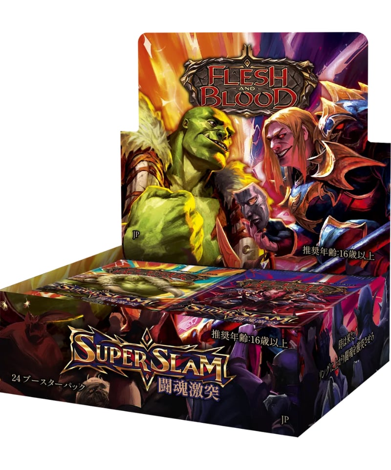 闘魂激突 SUPER SLAM 未開封 カートン ボックス 4BOX TDC)フレッシュアンドブラッド(日) 闘魂激突（Super Slam