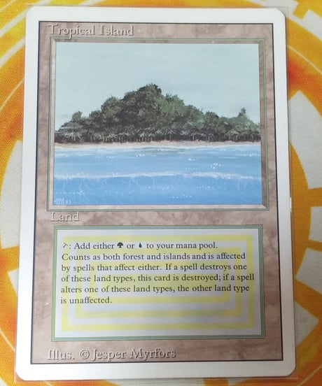 【3ED】Tropical Island(英語版)（状態EX）