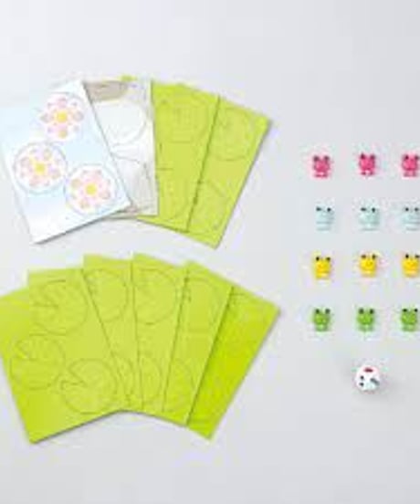 （ボードゲーム）カエルの大移動ゲーム いそいでかえる