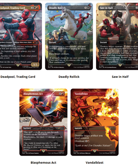 (TDC)マジック：ザ・ギャザリング「Secret Lair x Marvel's Deadpool」