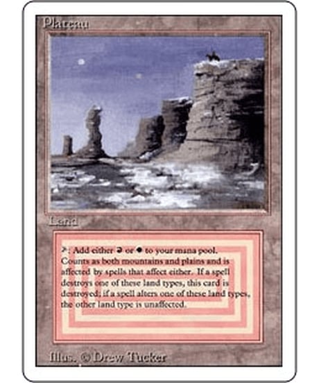 【3ED】Plateau (英語版)（状態EX-）