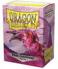 (TDC)ドラゴンシールド:100マットＳＴ（ピンクダイヤモンド）