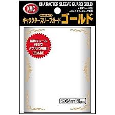 キャラクター　スリーブガードgold 等　装飾スリーブ　6個　未使用未開封 original