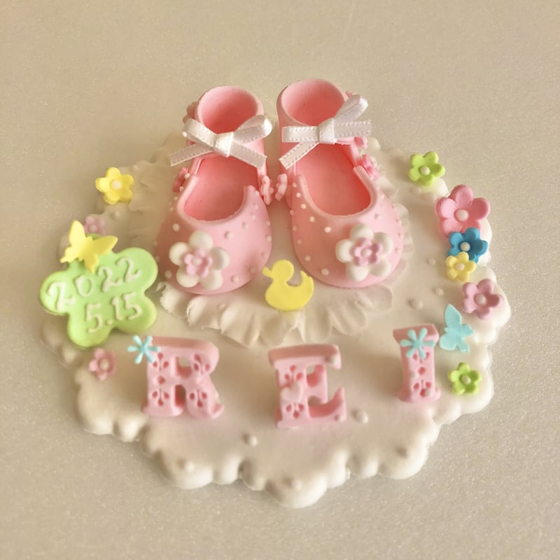 Babye shoes Plate small（シュガーアート：ベビーシューズプレートS