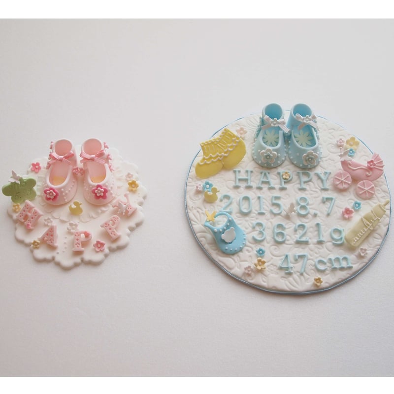 Babye shoes Plate small（シュガーアート：ベビーシューズプレートS