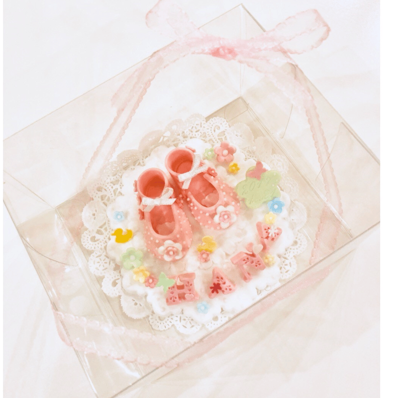 Babye shoes Plate small（シュガーアート：ベビーシューズプレートS