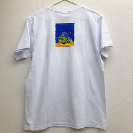 プリントTシャツ(140cm/S/M/L  )海の底
