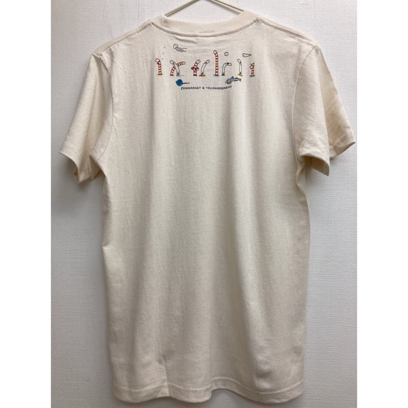 プリントTシャツ(140cm/S/M/L )チンアナゴ&ニシキアナゴ | きみどりの