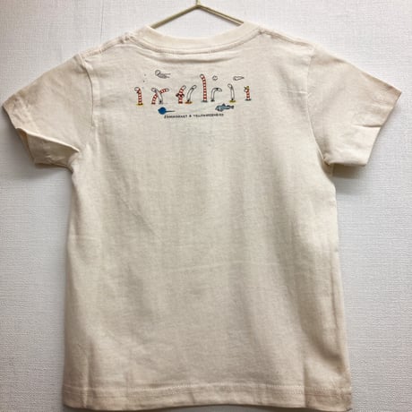 プリントTシャツ(90/100/110/120cm)チンアナゴ&ニシキアナゴ