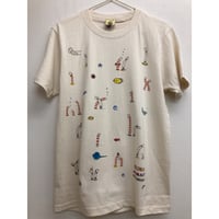 プリントTシャツ(140/160cm/S/M/L  )チンアナゴ&ニシキアナゴ