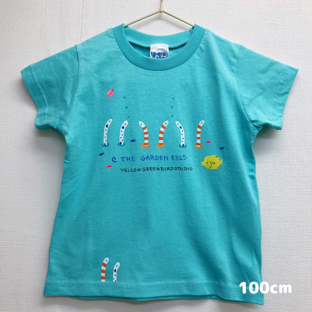 手描きTシャツ〜ちんあなご&にしきあなご〜(90/100/110/120/140