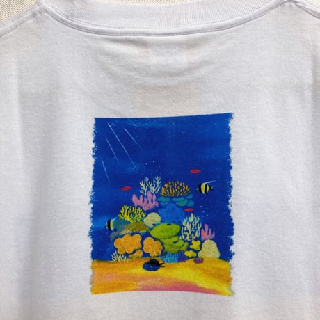 プリントTシャツ(140cm/S/M/L  )海の底
