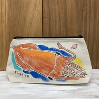 ペンケースポーチ〜ダイオウイカとリュウグウノツカイ〜