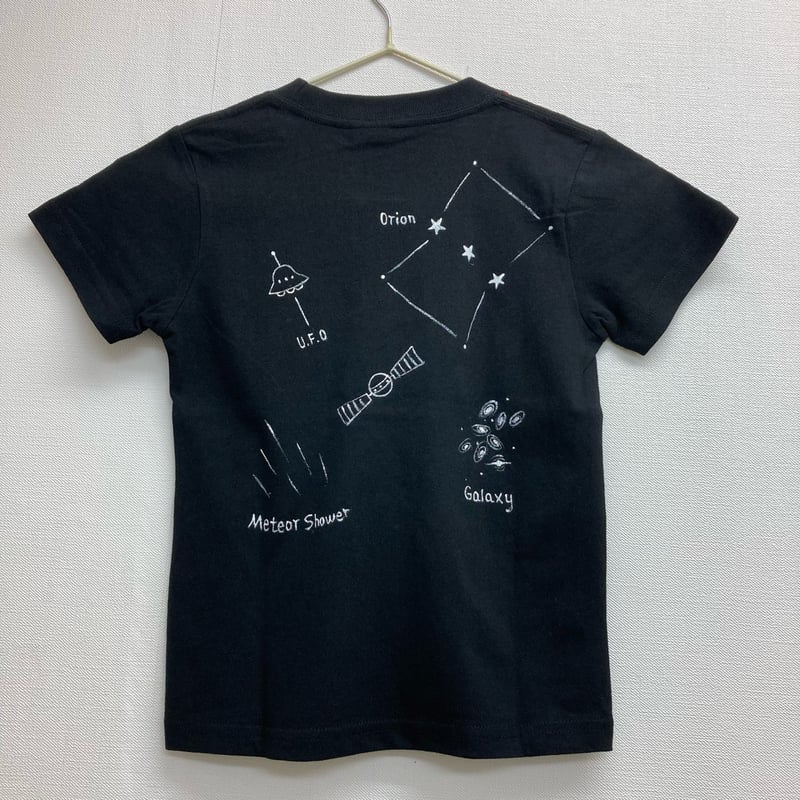 手描きTシャツ〜太陽系〜(90/100/110/120/140/160cm/S/M/L) |