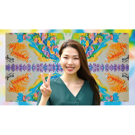 saka-05-00009　バーチャル背景　シュガーアート