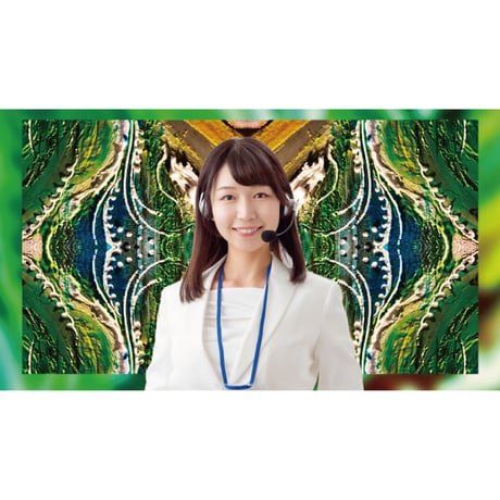 saka-05-00003　バーチャル背景　シュガーアート
