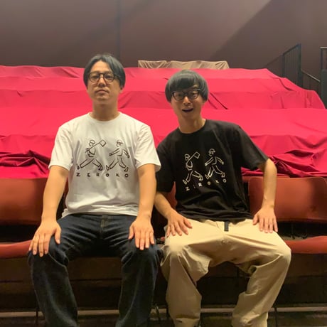 ゼロコ 「フラッグ」ホワイトTシャツ