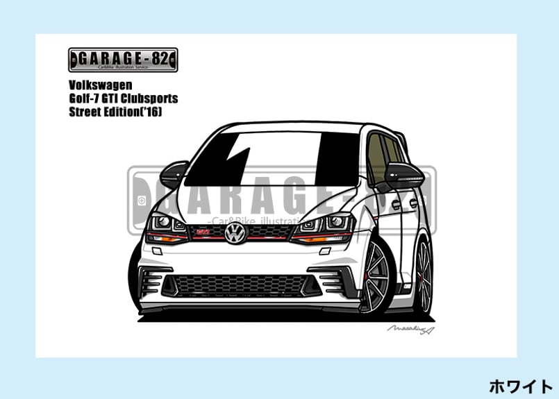 □フォルクスワーゲン ゴルフVII GTIクラブスポーツ ストリート