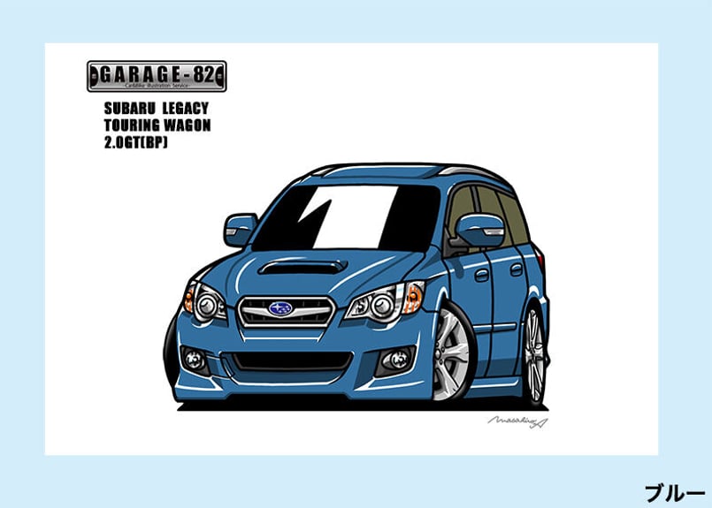 □スバル レガシィツーリングワゴン 2.0GT(BP後期) | GARAGE-82