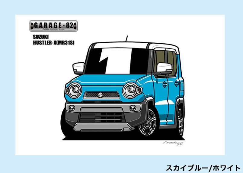 □スズキ ハスラーX(MR31S) | GARAGE-82