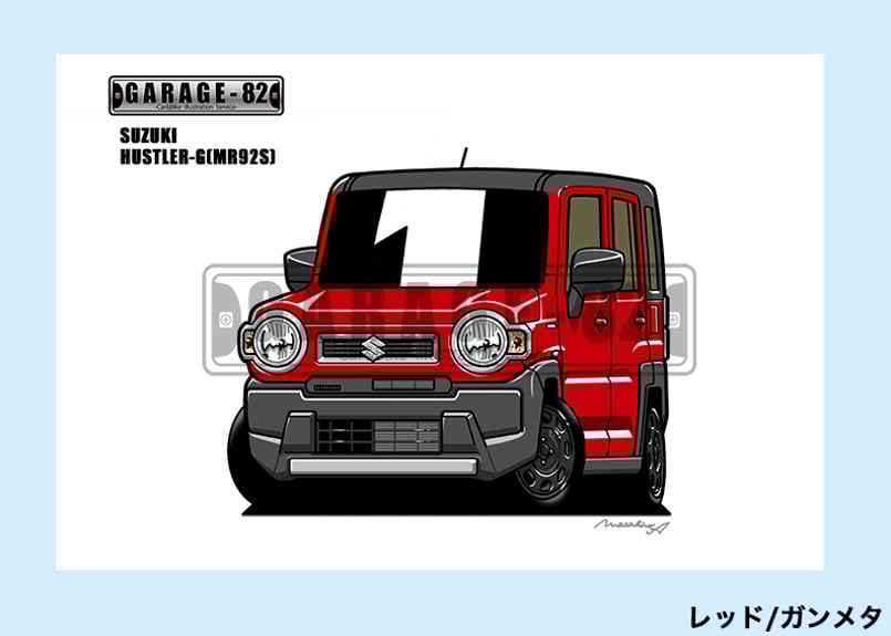 □スズキ ハスラーG(MR92/52S-2型)2022MC | GARAGE-82
