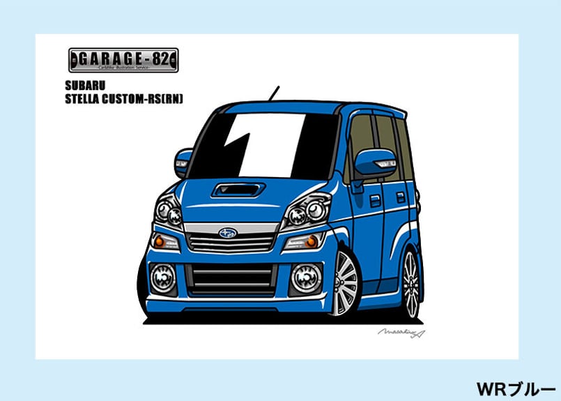 □スバル ステラカスタムRS(RN) | GARAGE-82