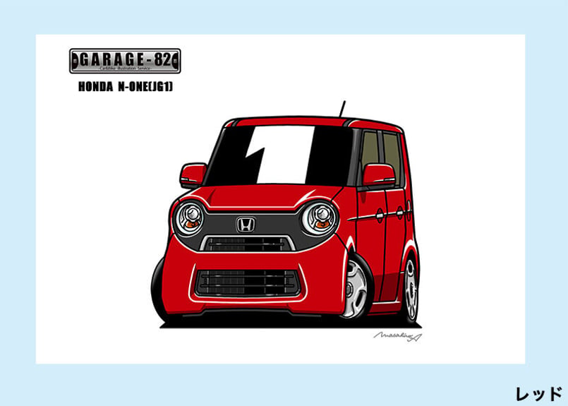 □ホンダ N ONE(JG1前期)・フロントビュー | GARAGE-82