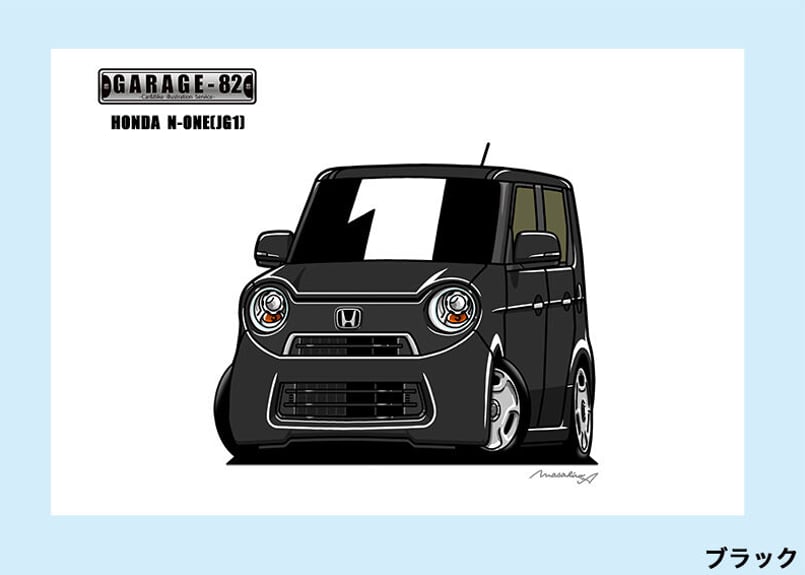 □ホンダ N ONE(JG1前期)・フロントビュー | GARAGE-82