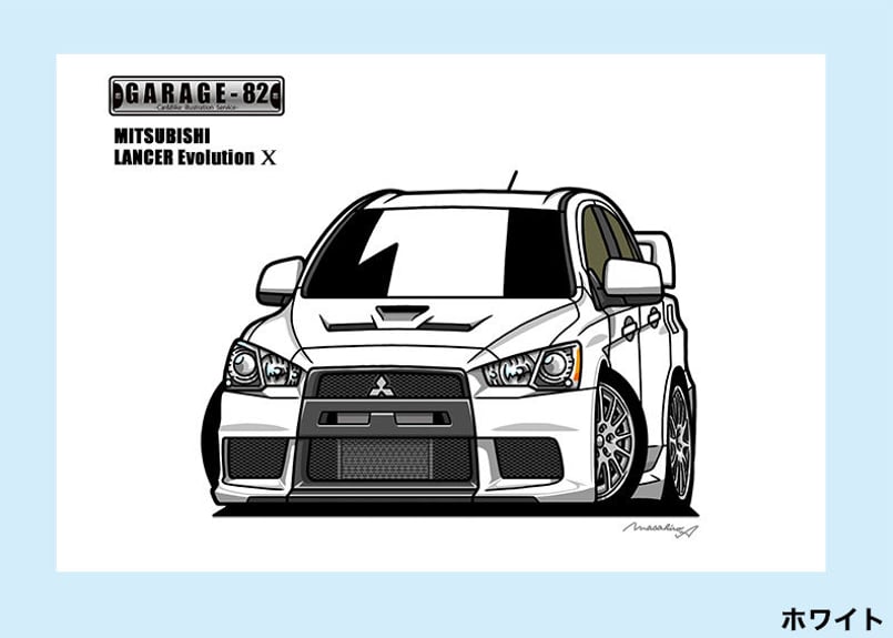 ランサーエボリューション 1/24 C-WEST CZ4A ランサーエボリューションⅩ '07（ミツビシ