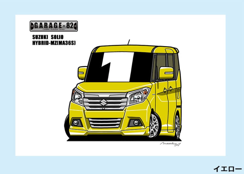□スズキ ソリオハイブリットMZ(MA36S) | GARAGE-82 □スズキ ソリオハイブリットMZ(MA36S) | GARAGE-82