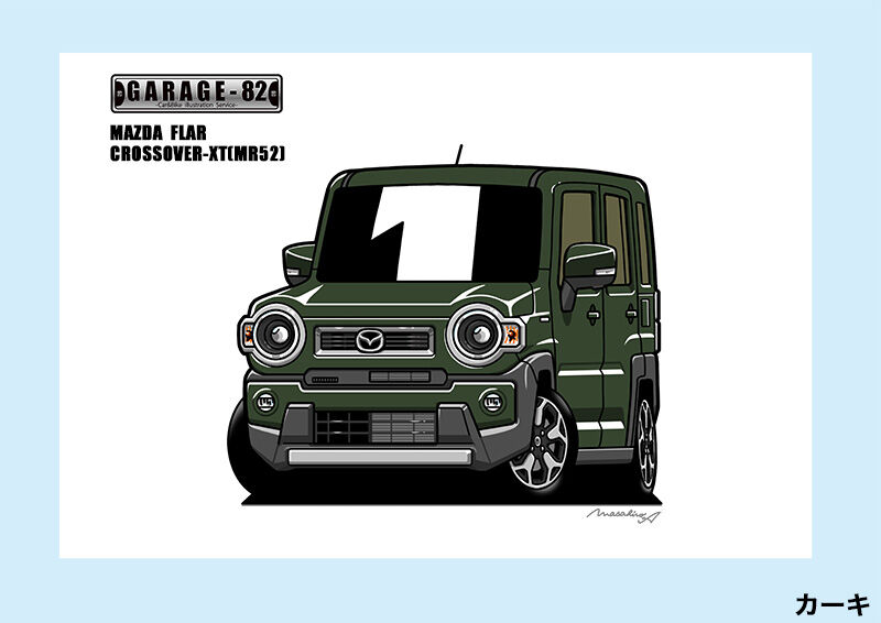 □マツダ フレアクロスオーバーXT(MS52S) | GARAGE-82