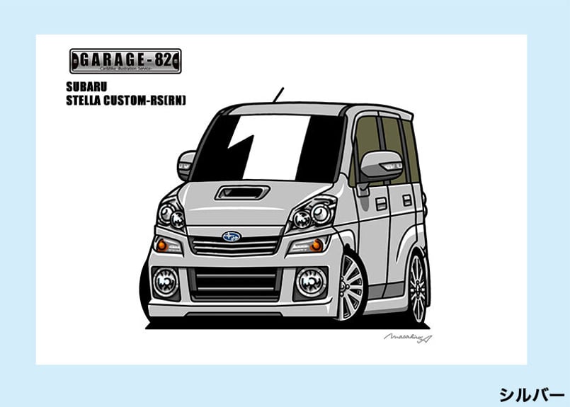 □スバル ステラカスタムRS(RN) | GARAGE-82