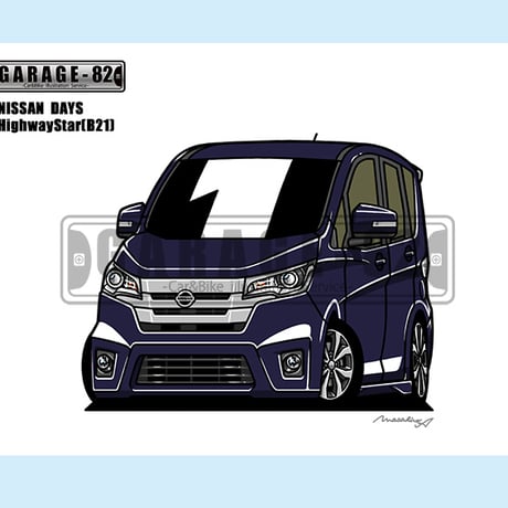 ■ニッサン　デイズハイウェイスター(B21前期)