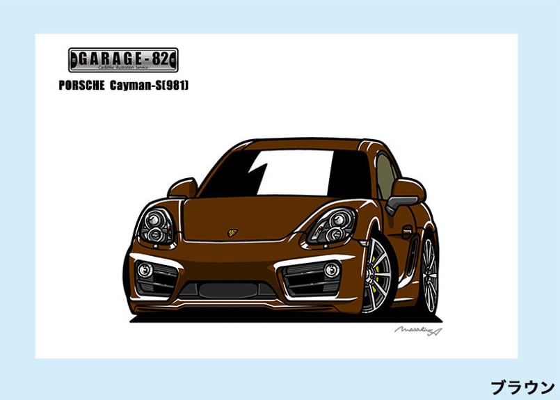 Porsche - GC-2063ポルシェカイエン/ケイマン限定版画サイン額装作家平右ヱ門 Porsche - GC-2063ポルシェカイエン/ケイマン限定版画サイン額装